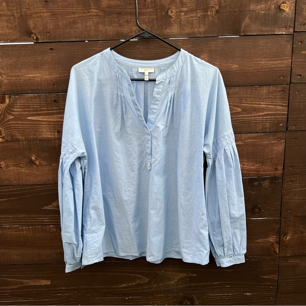 Joie Blue Long Sleeve Top